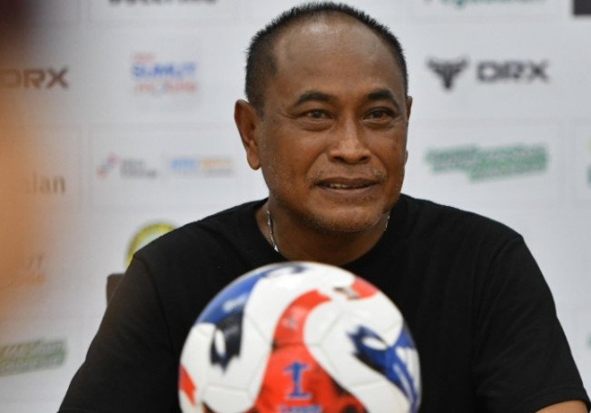 Pelatih PSMS Medan Kas Hartadi. [Dok PSMS]